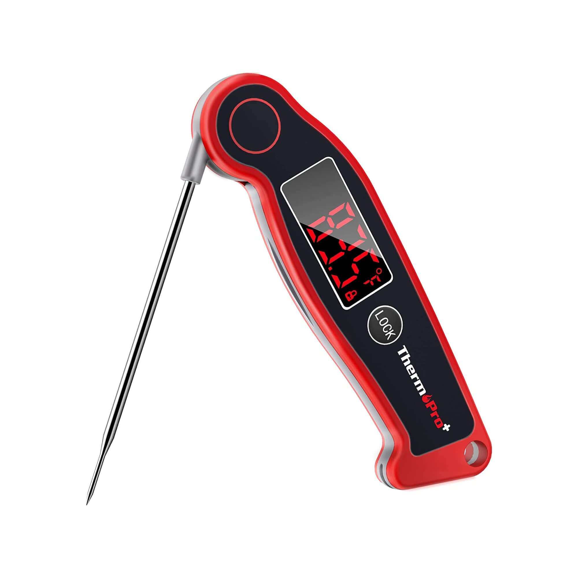  Dual Probe Digital Meat Thermometer for Cooking and Grilling  with Backlight & Calibration Instant Read Kitchen Food Thermometer for BBQ  Baking and Candy Thermometer for Christmas: Home & Kitchen