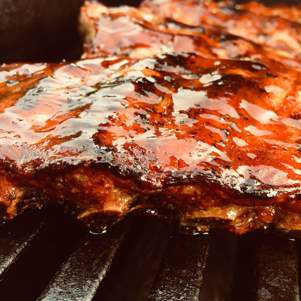 Only Salt, Pepper and Rib Candy Ribs : r/smoking