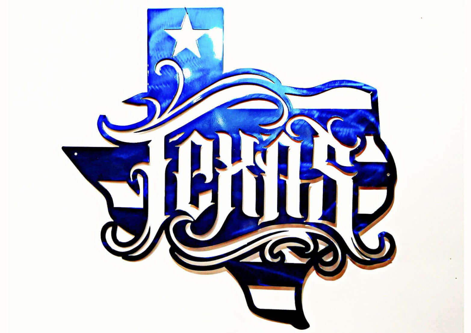 Texas Metal Sign