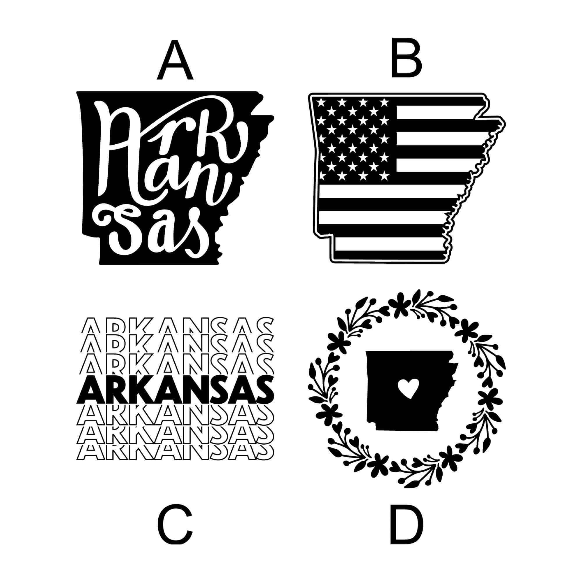 design ideas for arkansas tray