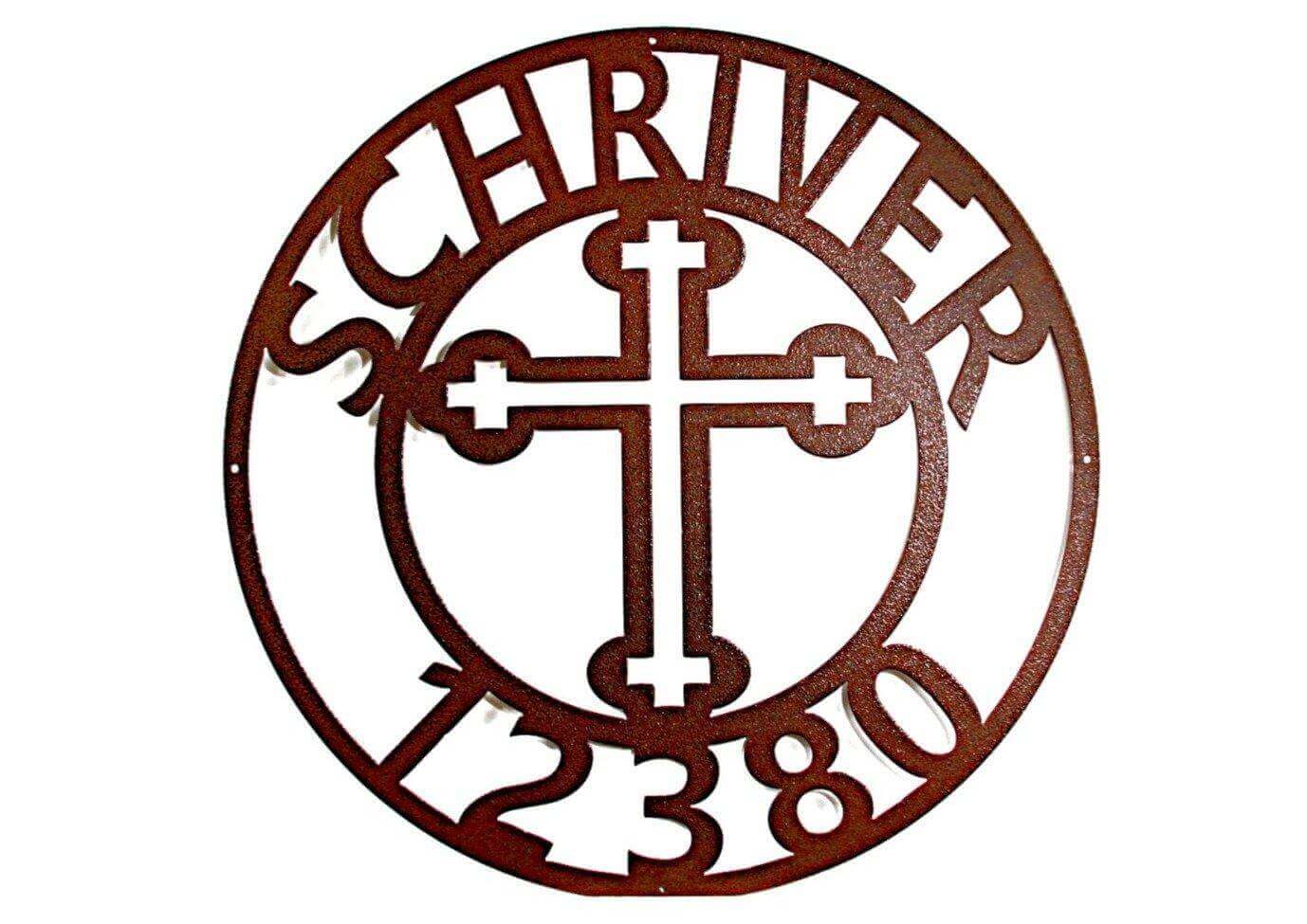 Schriver Family Sign