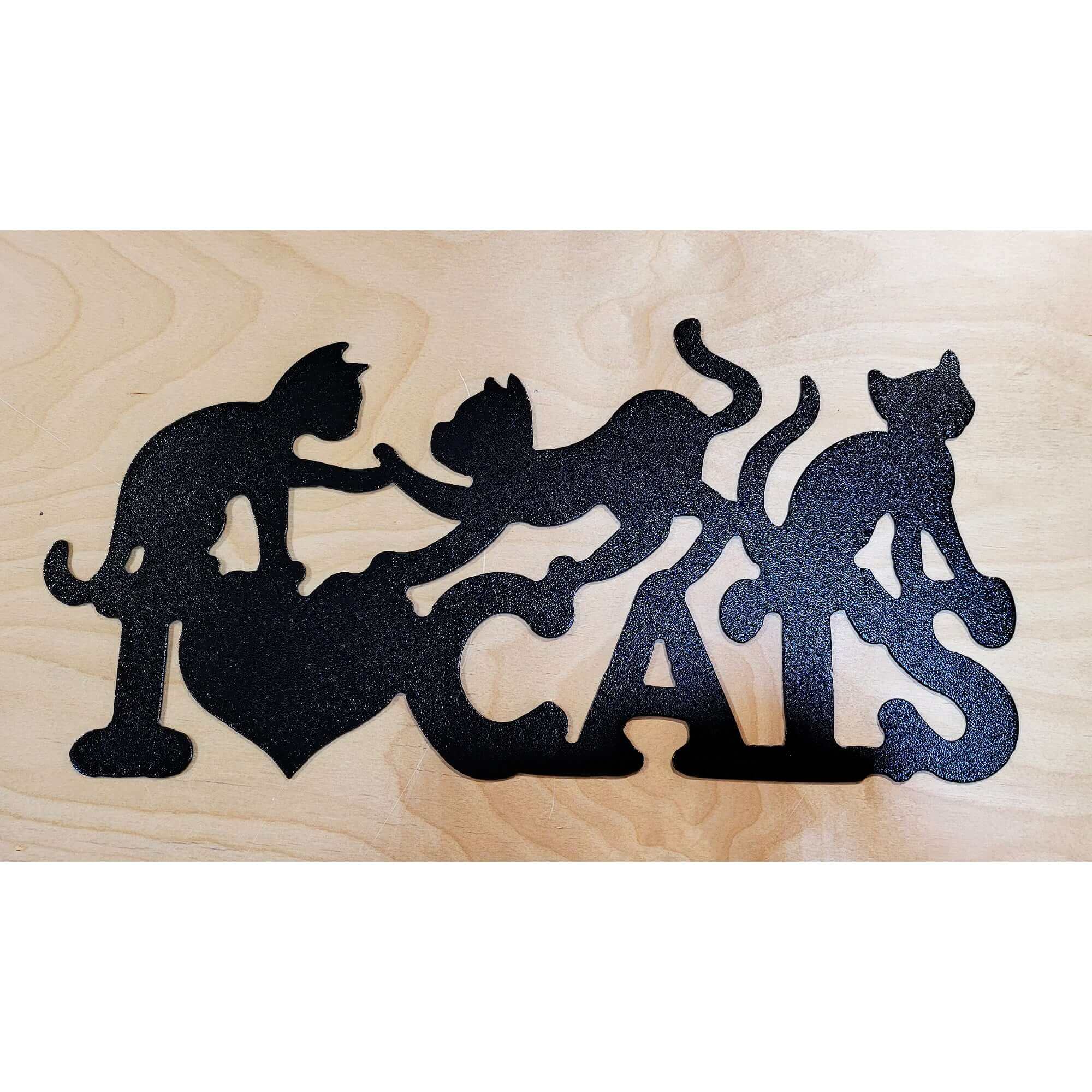 I Love Cats Metal Sign