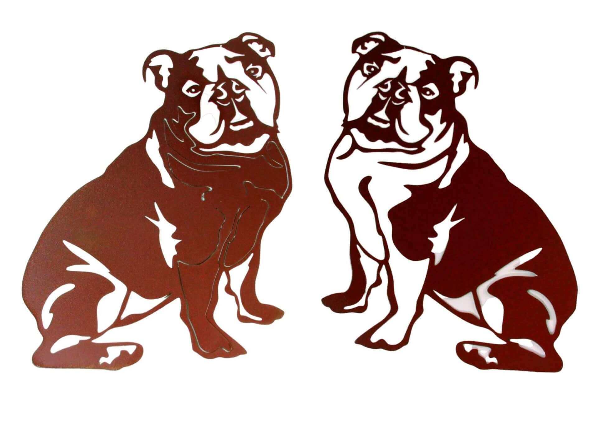 Bulldogs Metal Sign