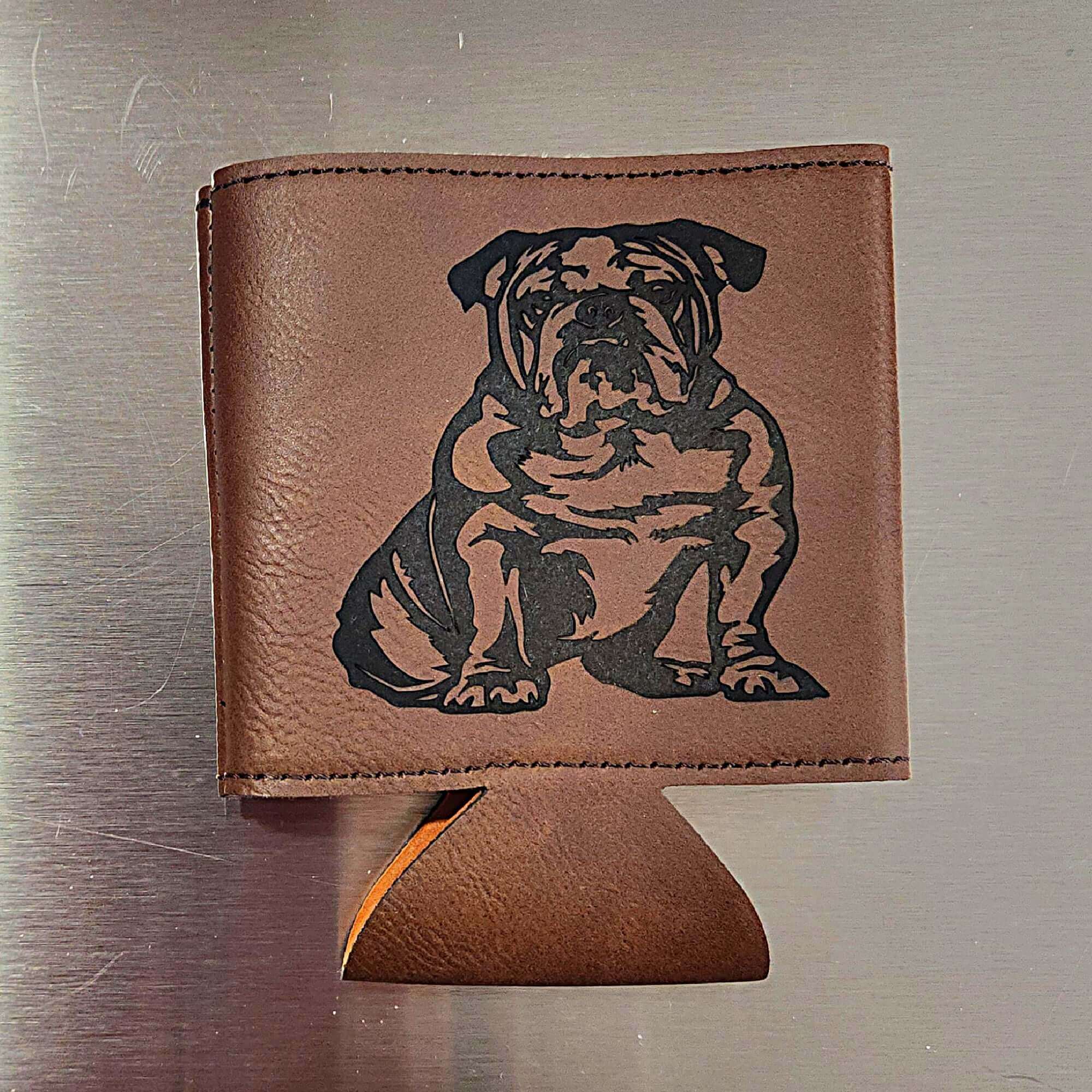 Bulldog Coozie