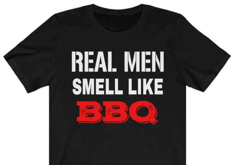 Real Men Smell Like BBQ Tumbler - DDR Fab & DDR BBQ Supply